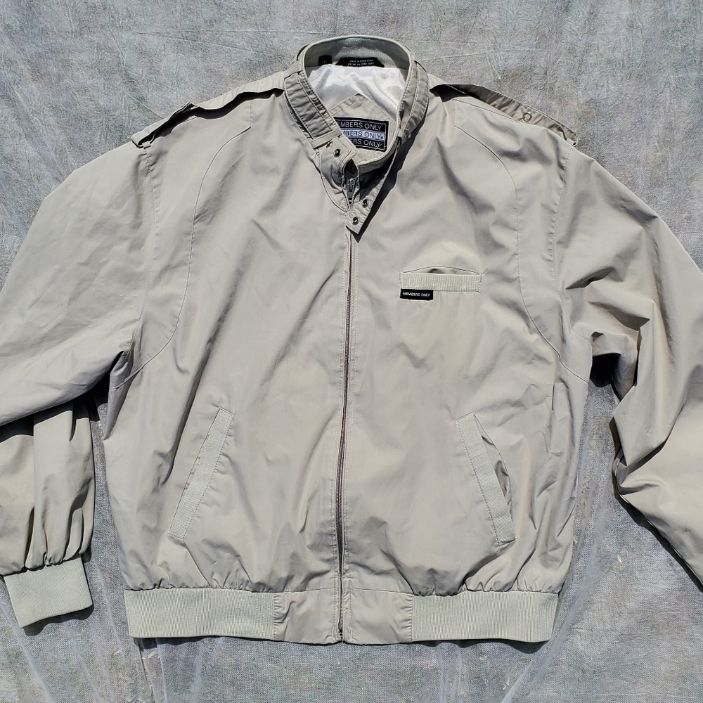 Vintage Men's MEMBERS ONLY Jacket